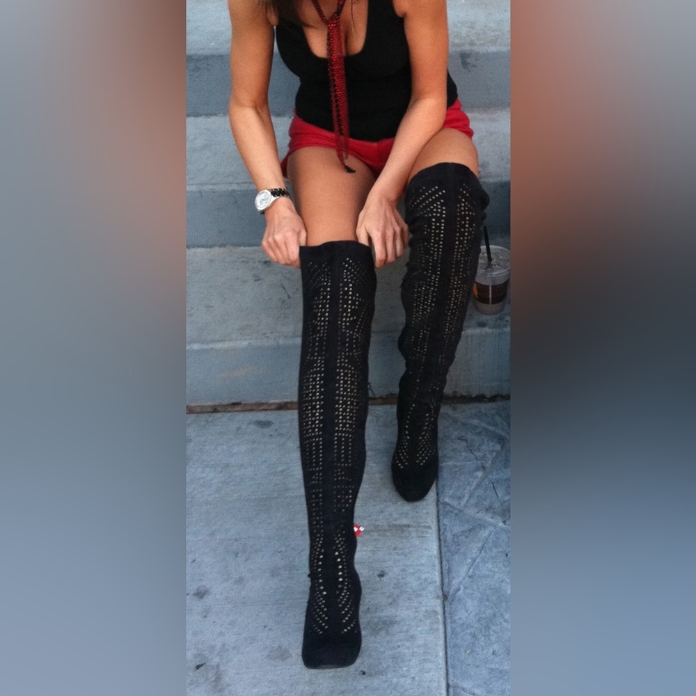 HP 🎉🎉Jeffrey🔥 Campbell over the knee boots !